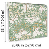 DecoratorsBest Arbor Serenade Cream Ground Wallpaper