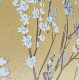 DecoratorsBest Blossom Branches Yellow Wallpaper