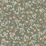 DecoratorsBest Blossom Branches Olive Wallpaper