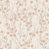 DecoratorsBest Blossom Branches Grey Beige Wallpaper