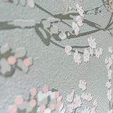 DecoratorsBest Blossom Branches Grey Green Wallpaper