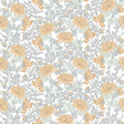 DecoratorsBest Floral Sonata Yellow & Grey Wallpaper