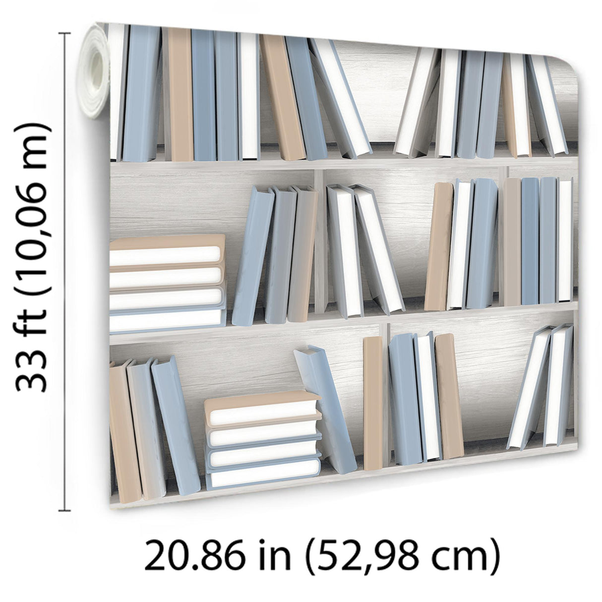 DecoratorsBest Nook Book Blue Wallpaper