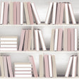 DecoratorsBest Nook Book Pink Wallpaper