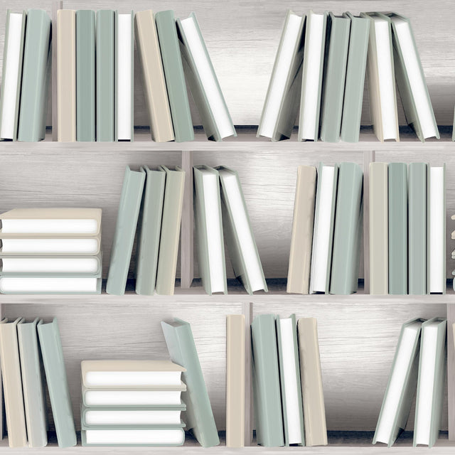 DecoratorsBest Nook Book Green Wallpaper