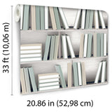 DecoratorsBest Nook Book Green Wallpaper