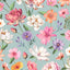 DecoratorsBest Floral Fantasia Blue Wallpaper