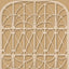DecoratorsBest Lattice Rattan Panels Mustard Wallpaper