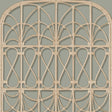 DecoratorsBest Lattice Rattan Panels Grey Wallpaper
