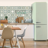 DecoratorsBest Ceramic Tiles Green Wallpaper