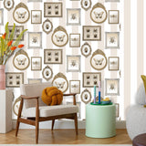 DecoratorsBest Entomology Gallery Beige Wallpaper