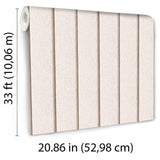 DecoratorsBest Luxe Concrete Slat Beige Wallpaper