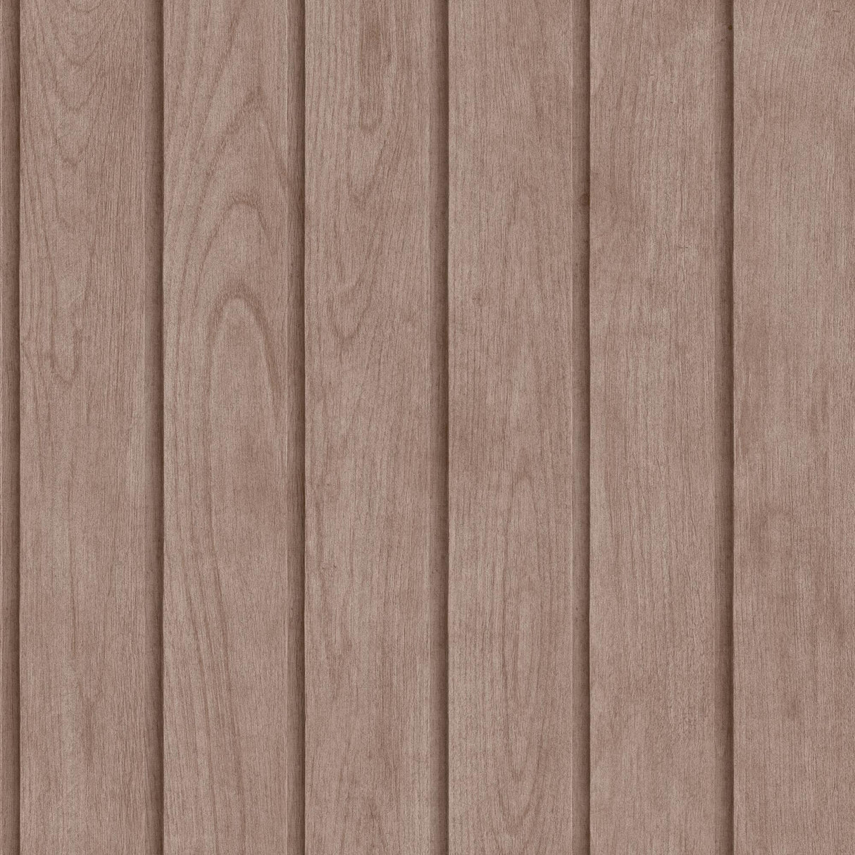 DecoratorsBest Luxe Wood Slats Brown Wallpaper