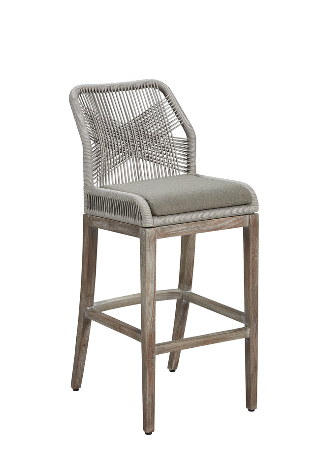 Furniture Classics Gray Fiddler Counter Stool