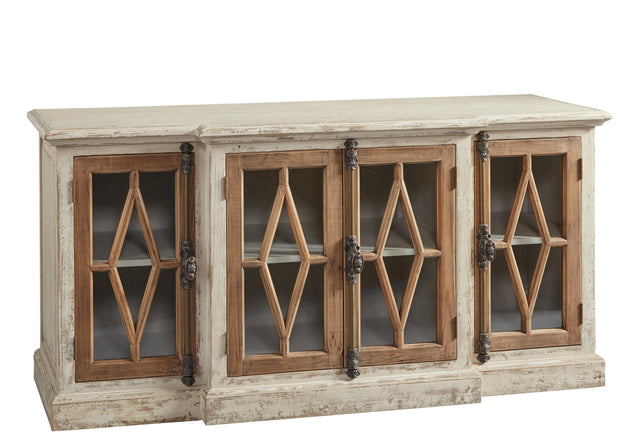 Furniture Classics Dove Stalone Glass Front Server