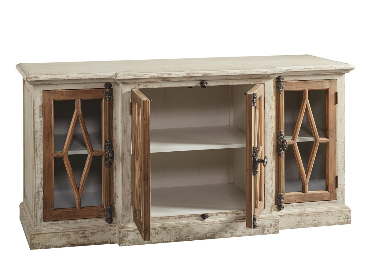 Furniture Classics Dove Stalone Glass Front Server