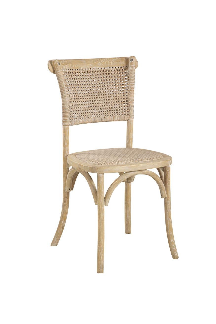 Furniture Classics White Washed Halsey Side Chair