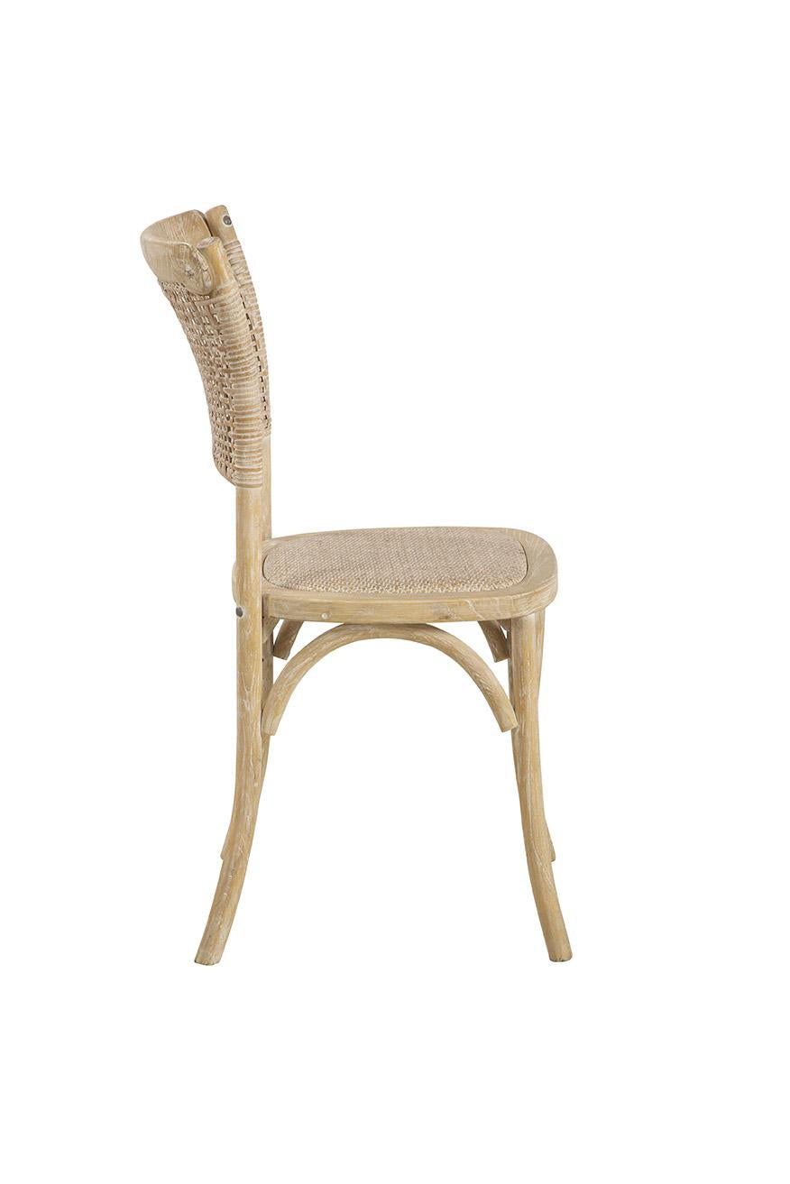 Furniture Classics White Washed Halsey Side Chair