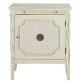 Furniture Classics Linen & Beaded Front End Table