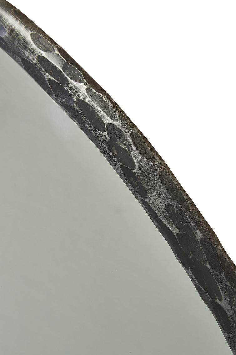 Furniture Classics Metal Edge Round Mirror