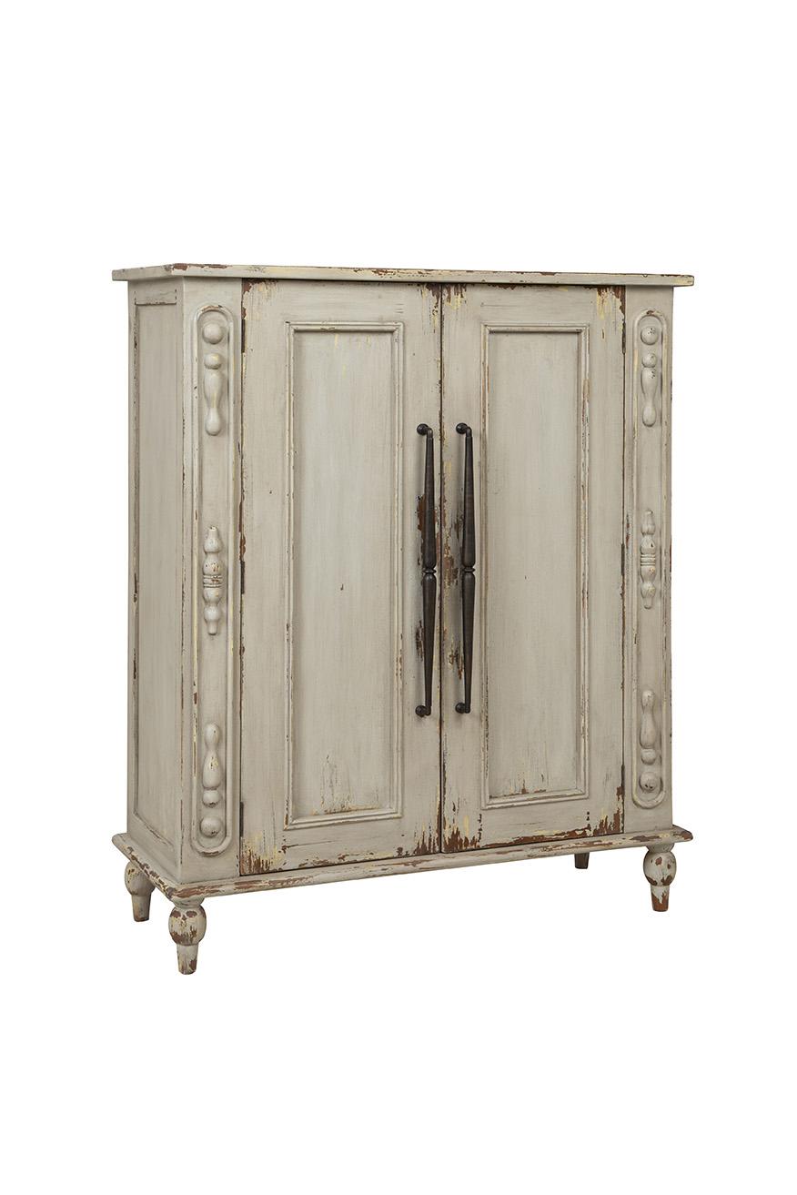 Furniture Classics Distressed Bijou Hall Cabinet