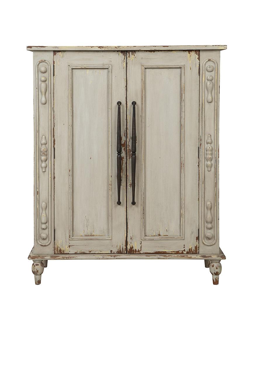 Furniture Classics Distressed Bijou Hall Cabinet