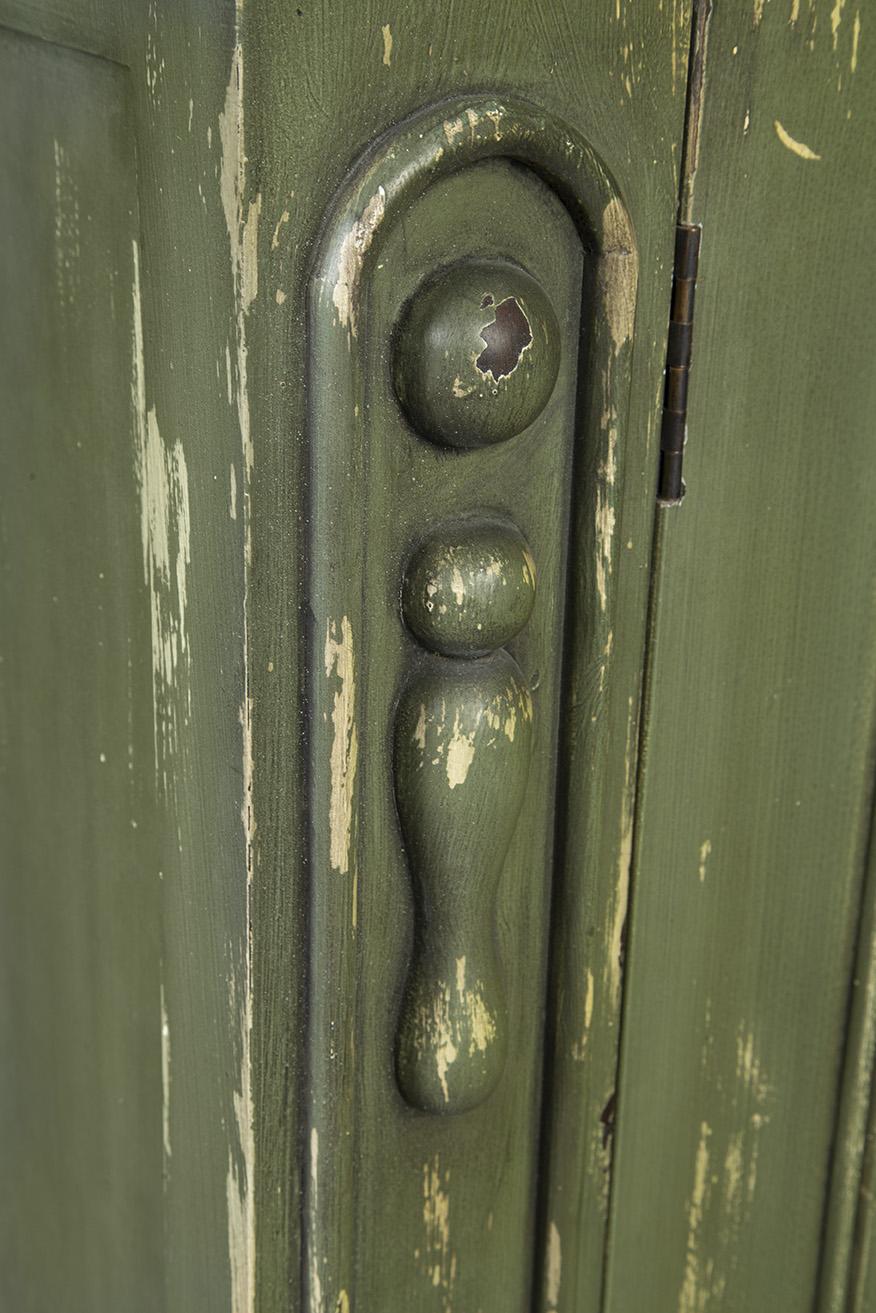 Furniture Classics Green Bijou Hall Cabinet
