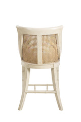 Furniture Classics Cream Spoonback Counter Stool