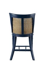 Furniture Classics Blue Spoonback Counter Stool