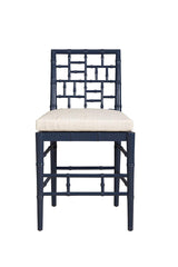 Furniture Classics Blue Hugo Counter Stool