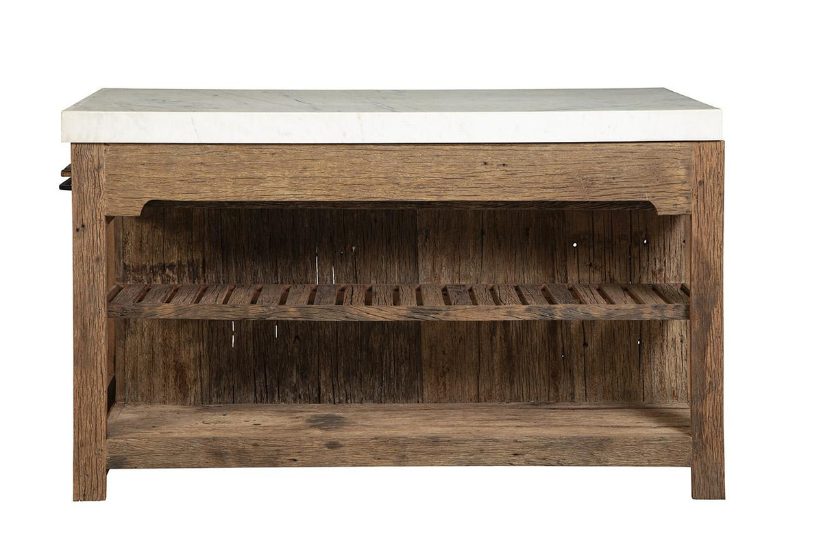 Furniture Classics Rustic Marble Island