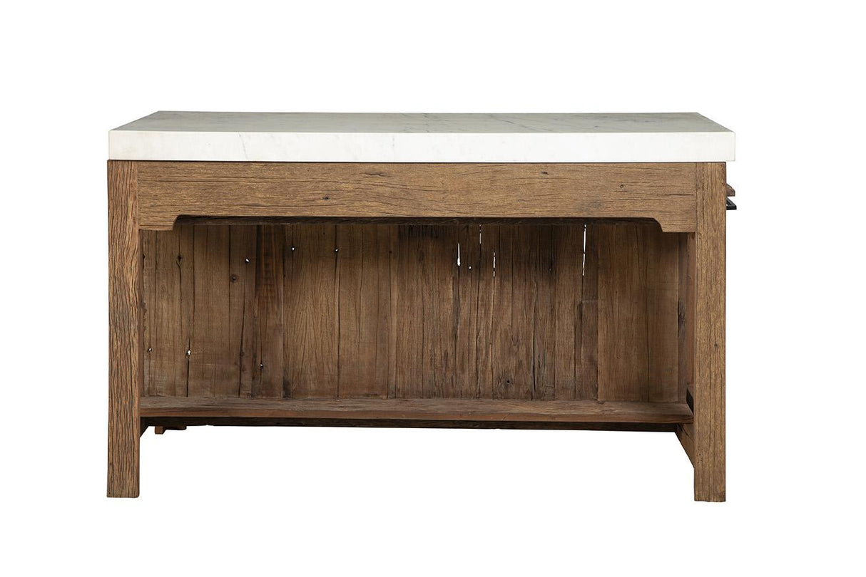 Furniture Classics Rustic Marble Island