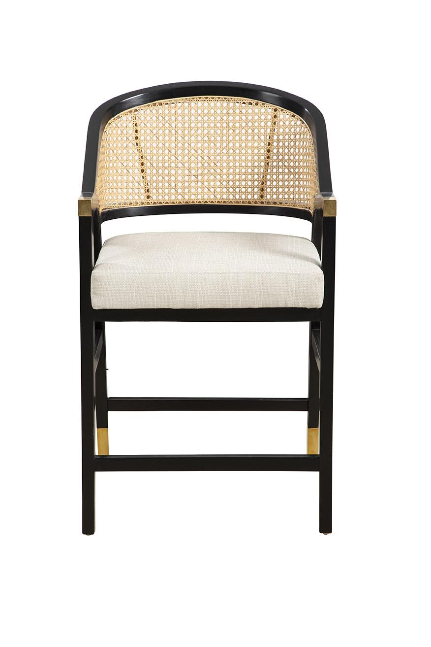 Furniture Classics Black Royce Counter Stool