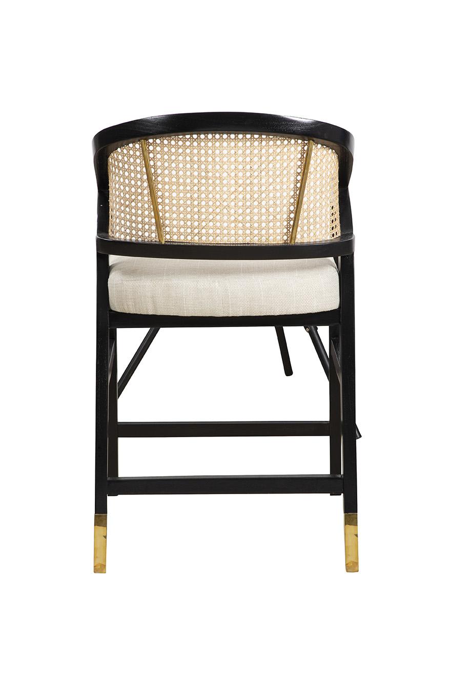 Furniture Classics Black Royce Counter Stool