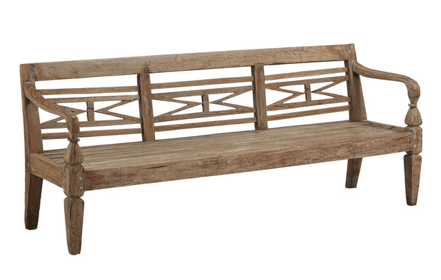 Furniture Classics Antique Plantation Grown Teak Bench