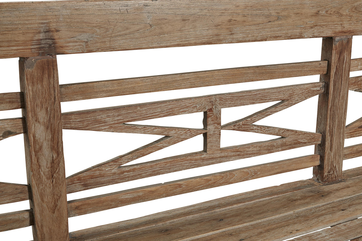 Furniture Classics Antique Plantation Grown Teak Bench