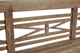 Furniture Classics Antique Plantation Grown Teak Bench