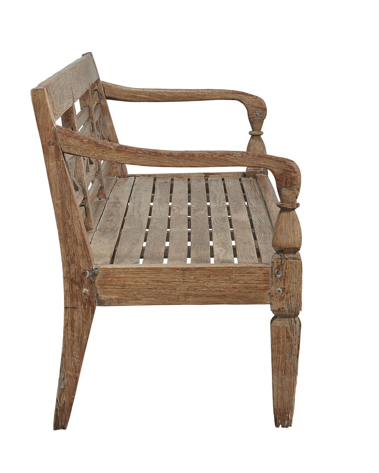 Furniture Classics Antique Plantation Grown Teak Bench