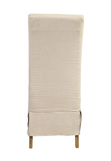 Furniture Classics Linen Slip Covered Parsons Chair