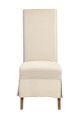 Furniture Classics Linen Slip Covered Parsons Chair