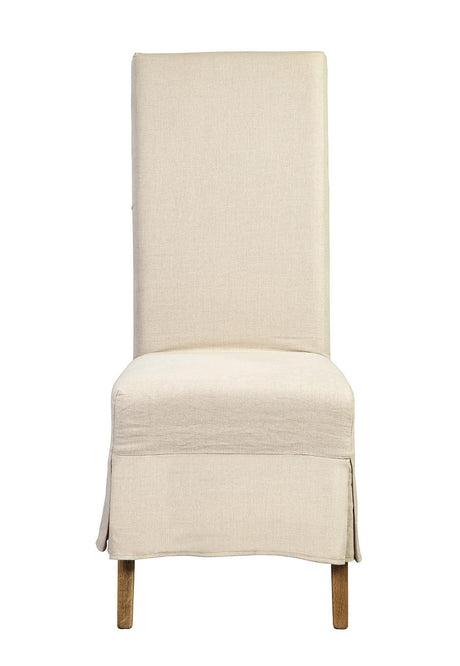 Furniture Classics Linen Slip Covered Parsons Chair