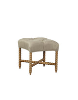 Furniture Classics Tufted Linen Stool