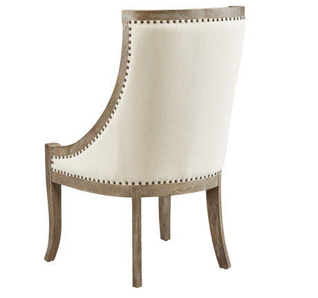 Furniture Classics Linen Scoop Chair