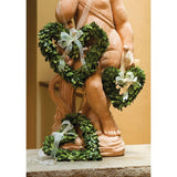Napa Preserved boxwood BOXWOOD HEART WREATHS, SET OF 3