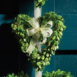 Napa Preserved boxwood BOXWOOD HEART WREATHS, SET OF 3