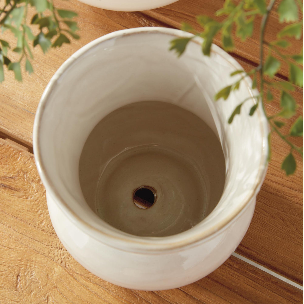 Napa Cream DELANEY POT SMALL