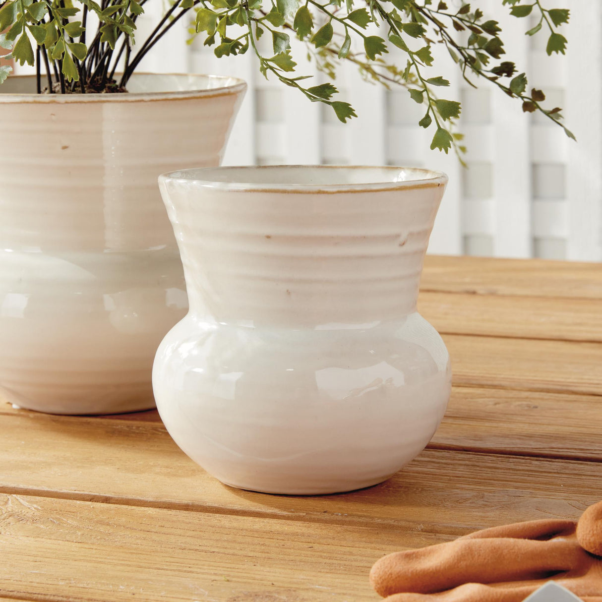 Napa Cream DELANEY POT SMALL