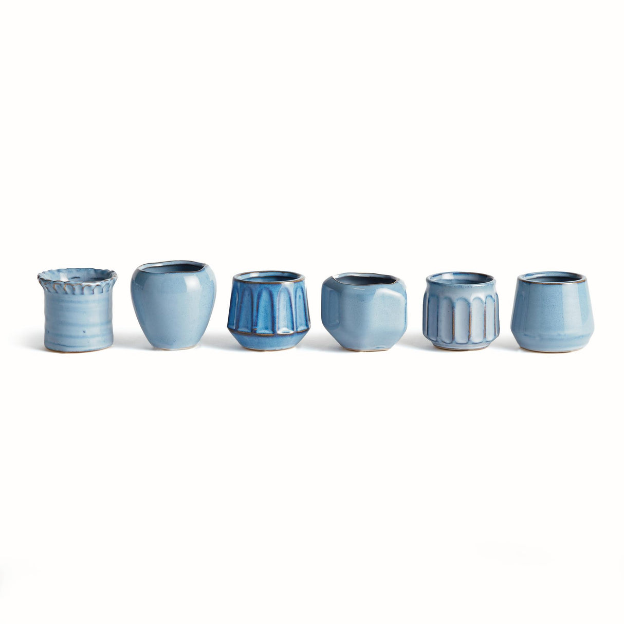 Napa Blue DEZIE MINI POTS, SET OF 6