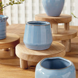 Napa Blue DEZIE MINI POTS, SET OF 6