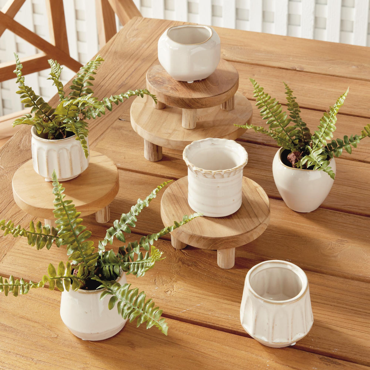 Napa Cream DEZIE MINI POTS, SET OF 6